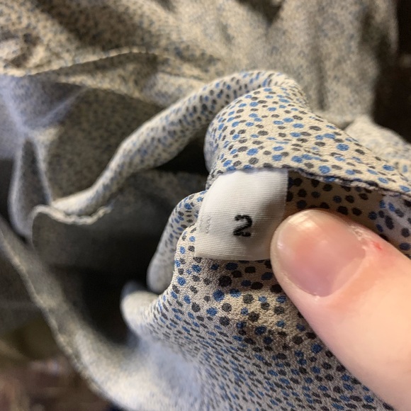 Ulla Johnson Short Sleeve Dot Mini Dress - Picture 7 of 7